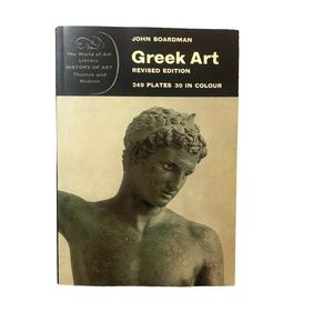 Paperback Art Book - Greek Art by John Boardman